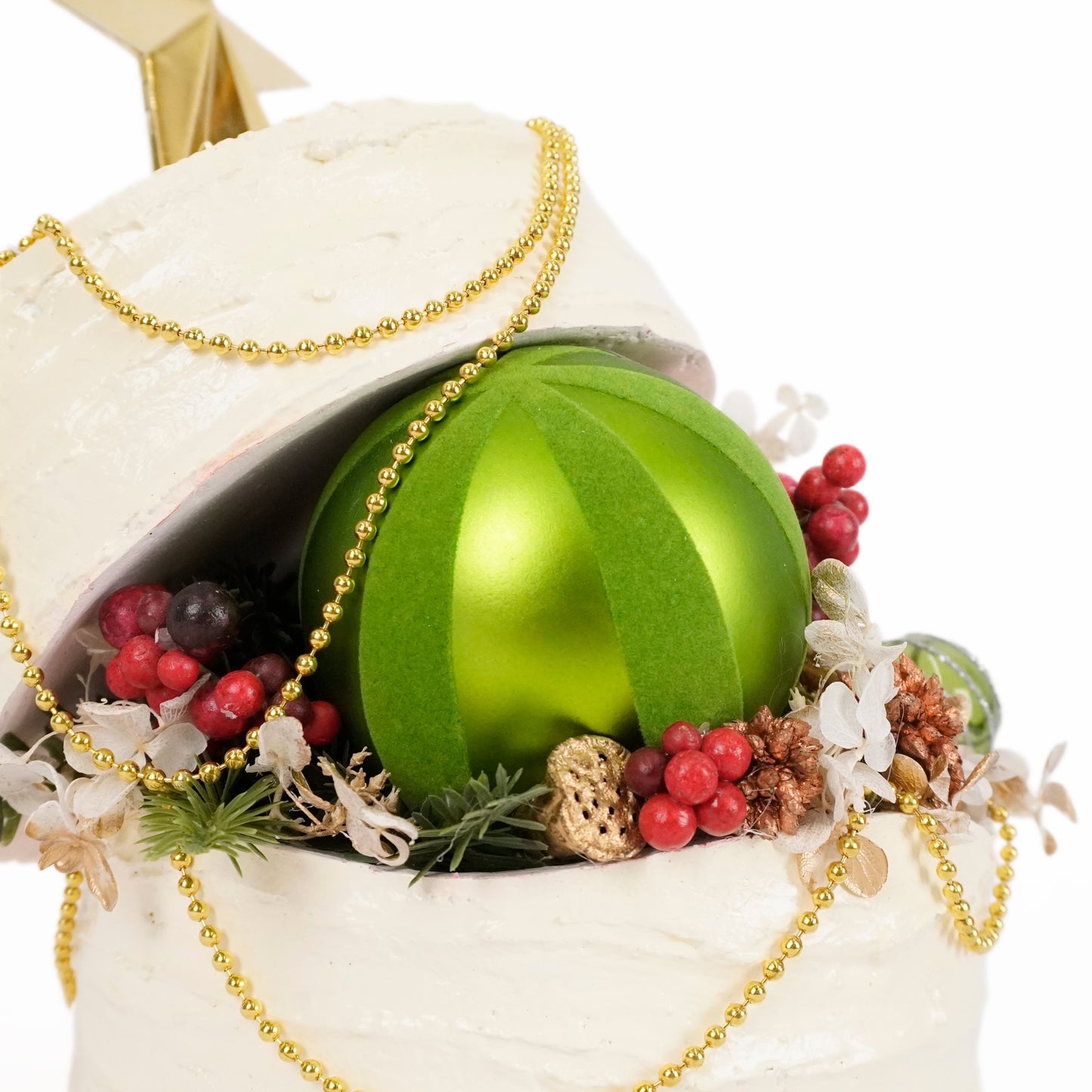 オーナメントサンド クリスマスクレイケーキ