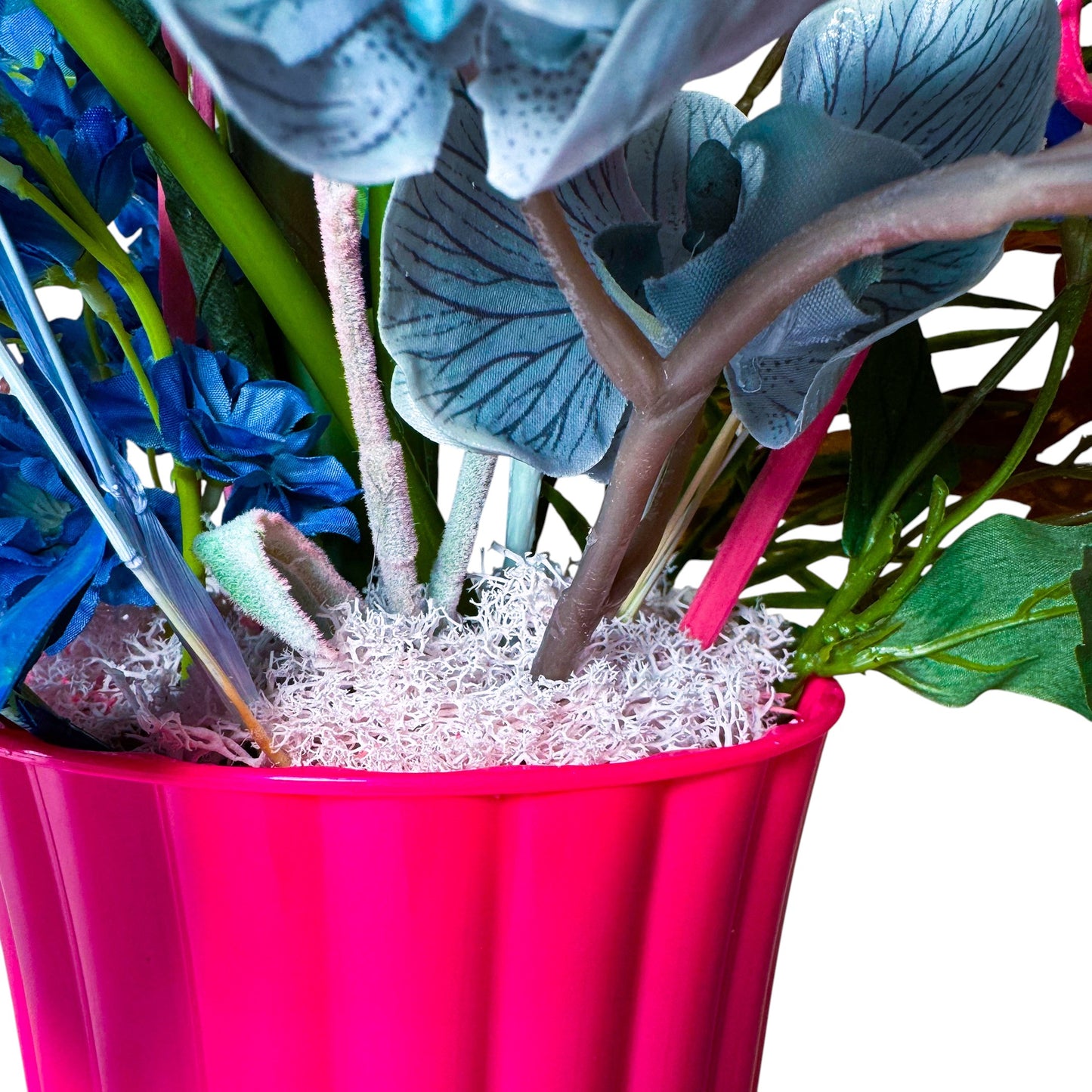 ビビッドポットアレンジ【サマー・デニム・ピンク】