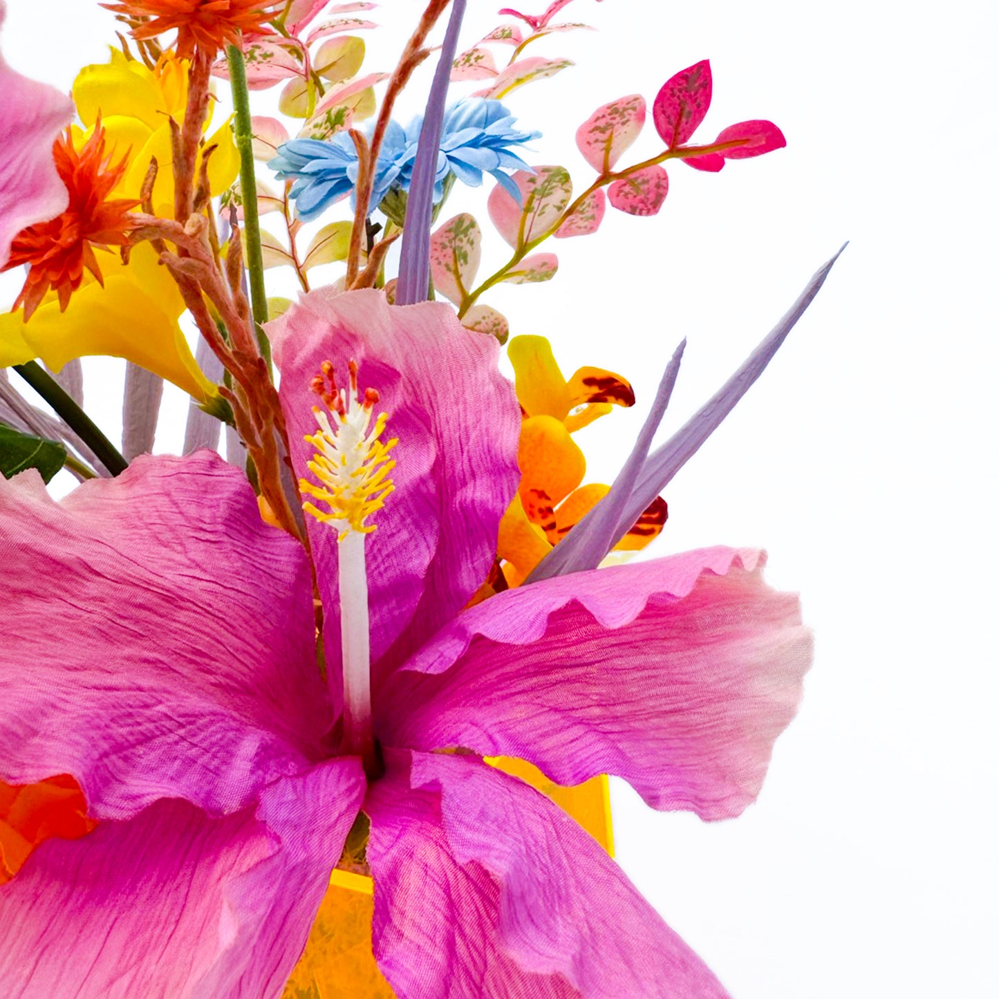 ネオンポットアレンジ【ピンクサンセット】