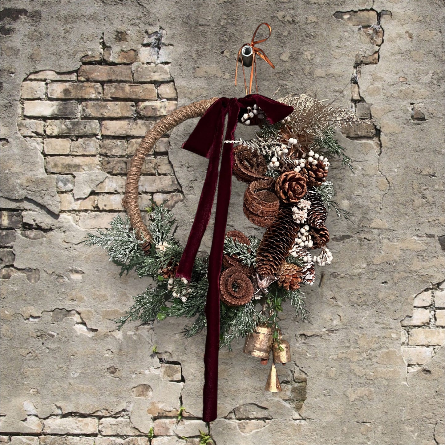 リース【ジュートリングの木の実リース】