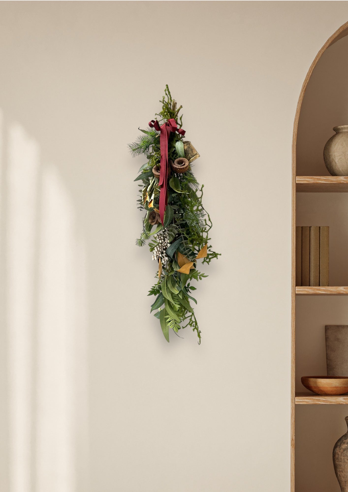 スワッグ【シープヘッドとカウベルのロングスワッグ】