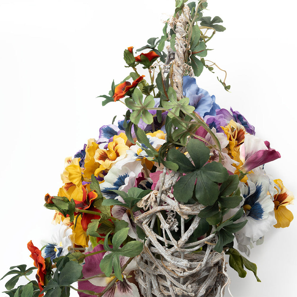 パンジーバスケット