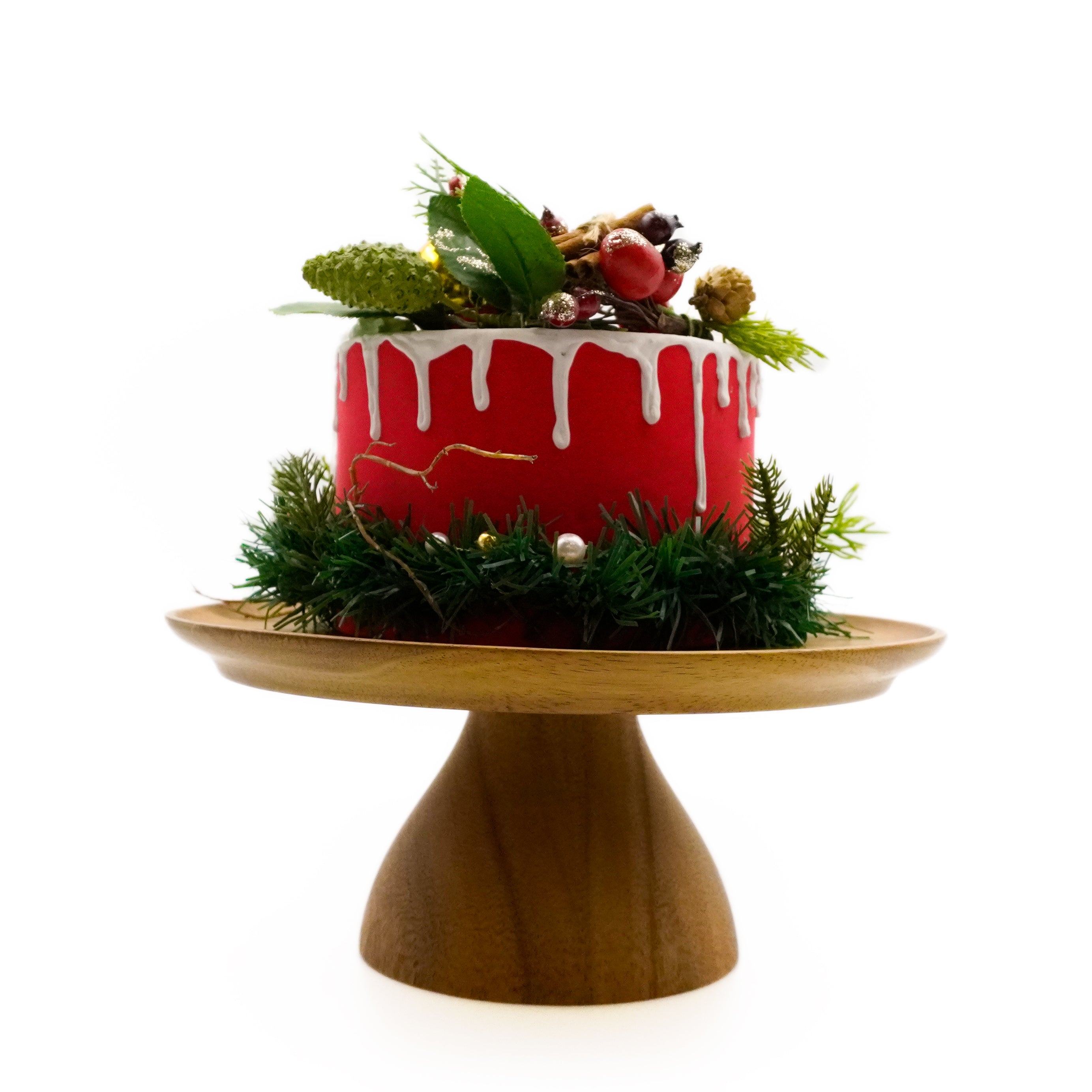 レッドX'masクレイケーキ – miyako decoration