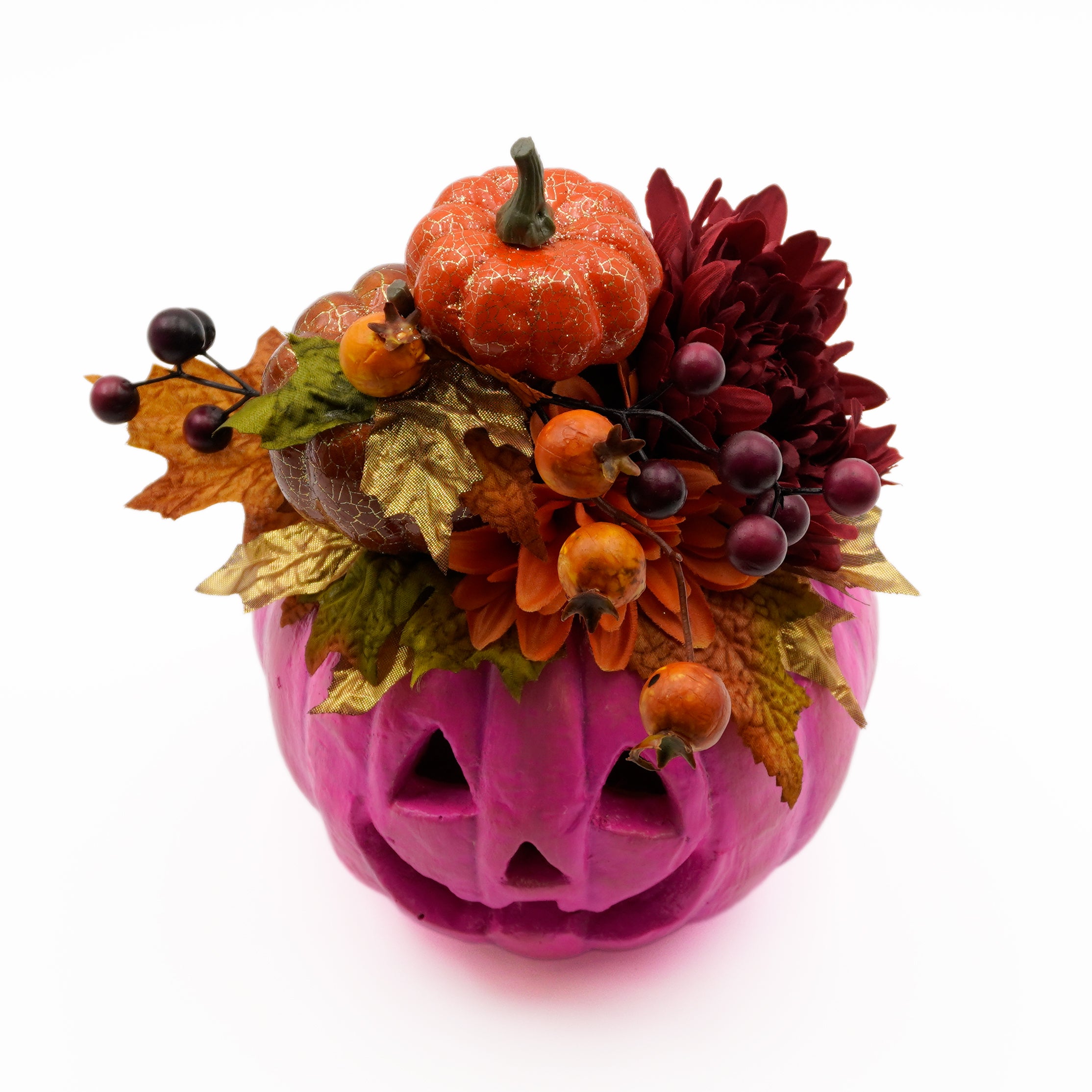 マゼンタピンクのジャック・オー・ランタン – miyako decoration