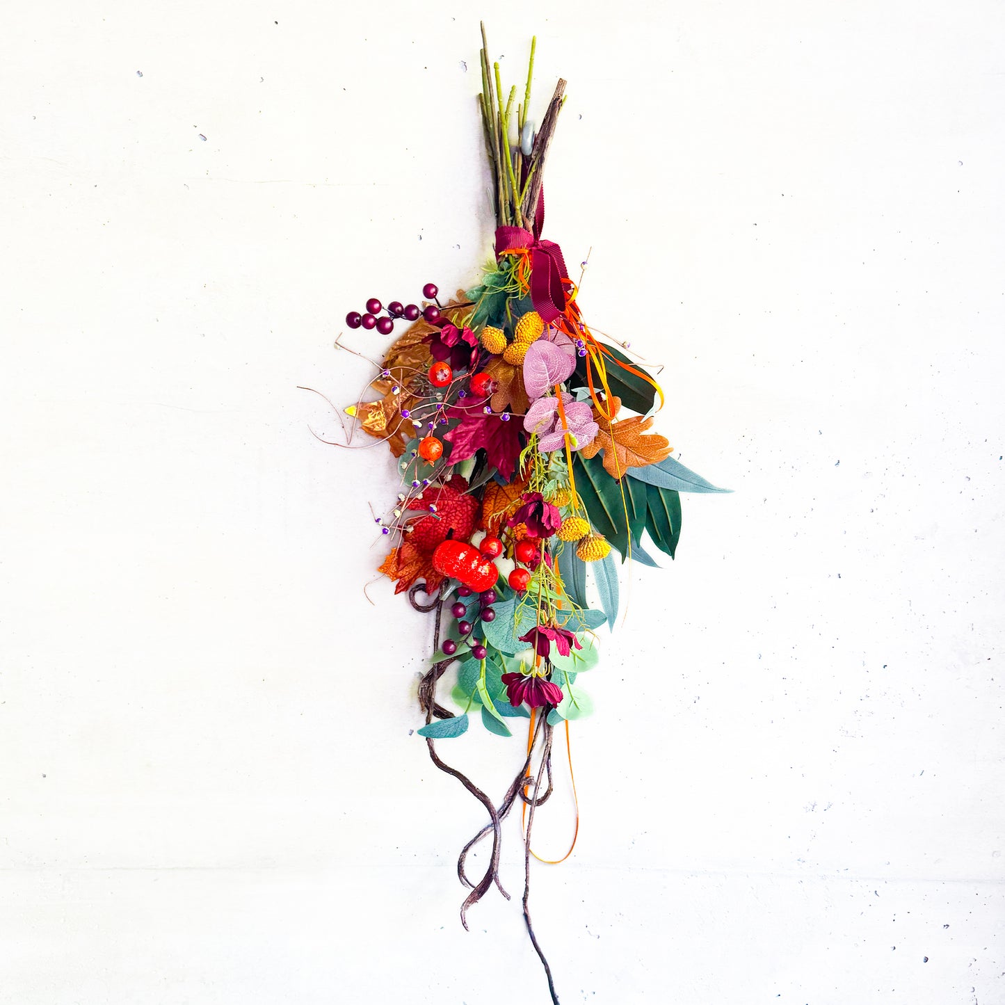 ハロウィンアレンジ【オータム・ハーモニー・スワッグ】