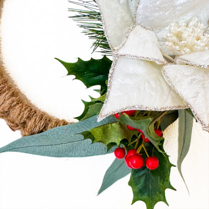 クリスマスリース【パインジュートリース】