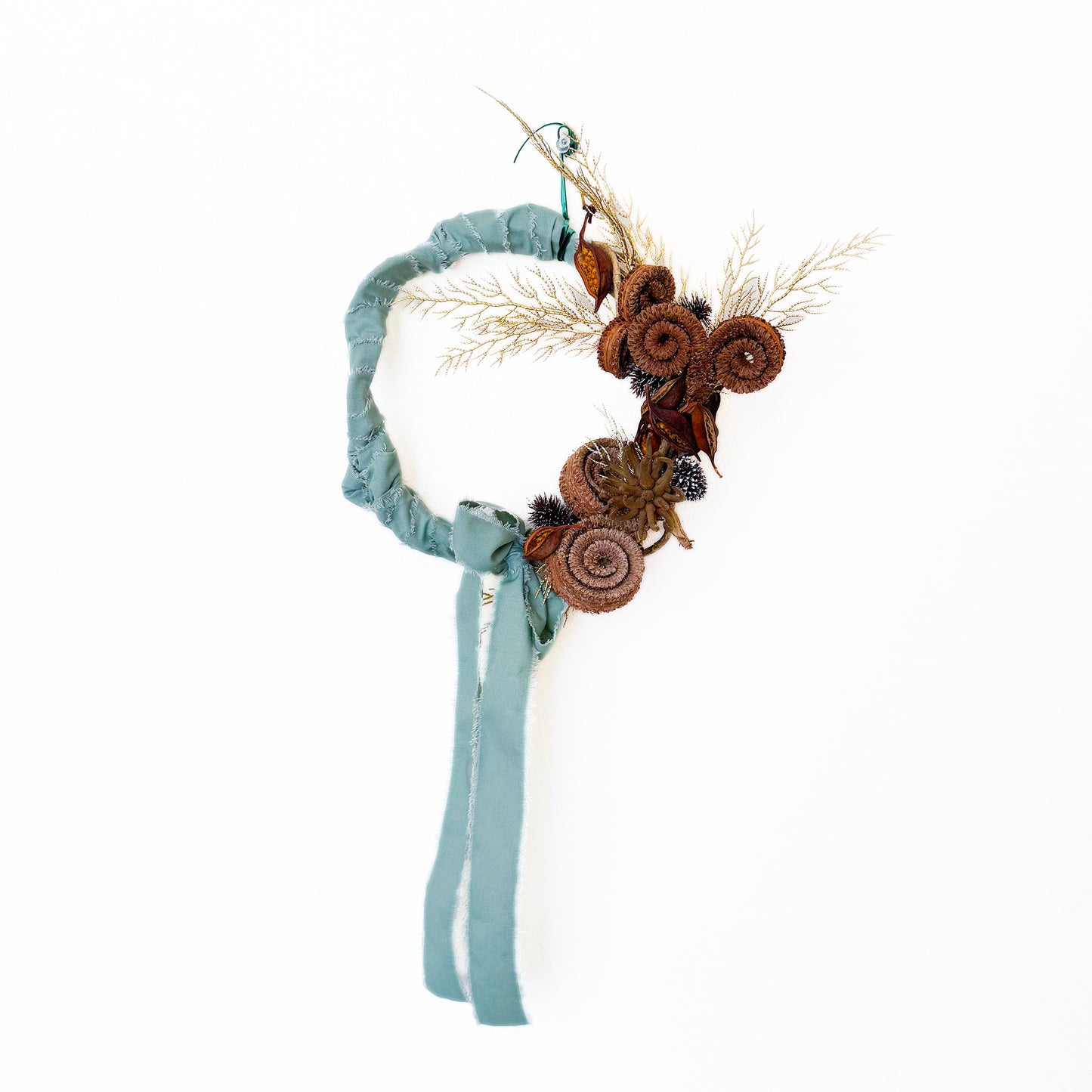 クリスマスリース【シェイプホーン・ミニリース】