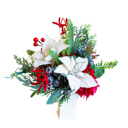 クリスマスアレンジメント【スノーウィッシュ】